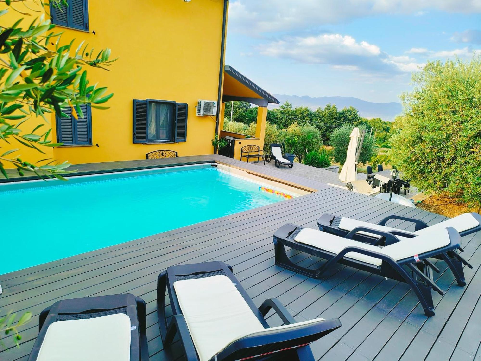 Villa House La Torricella Vetriolo Exterior foto